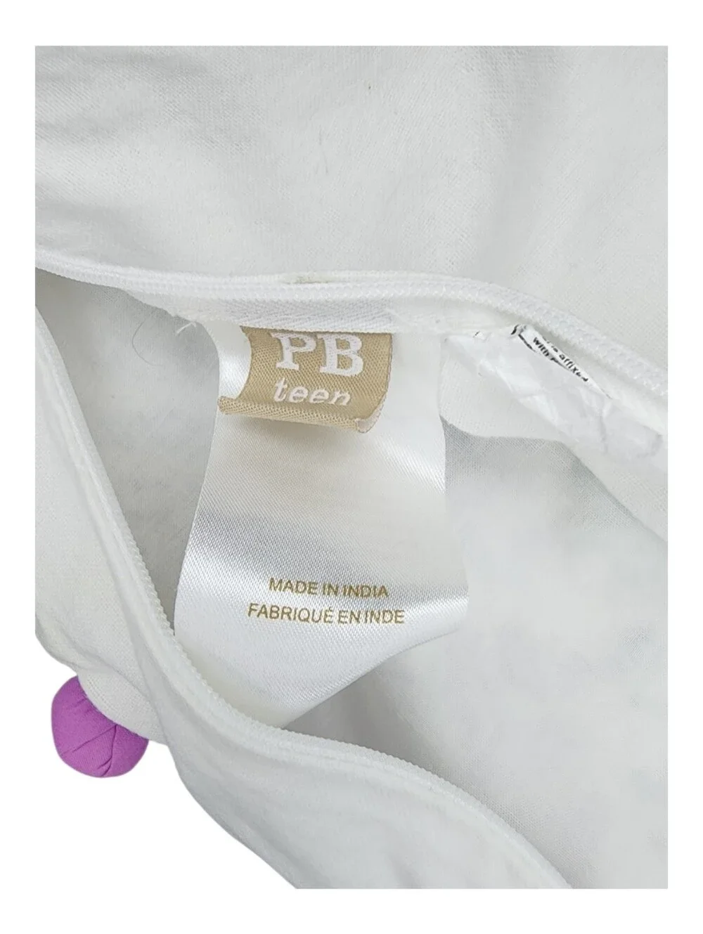 Pottery Barn Teen Wave Crewel Euro Sham, Set Of 2